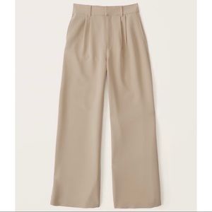 Abercrombie & Fitch Women’s Tailored Wide Leg Pants